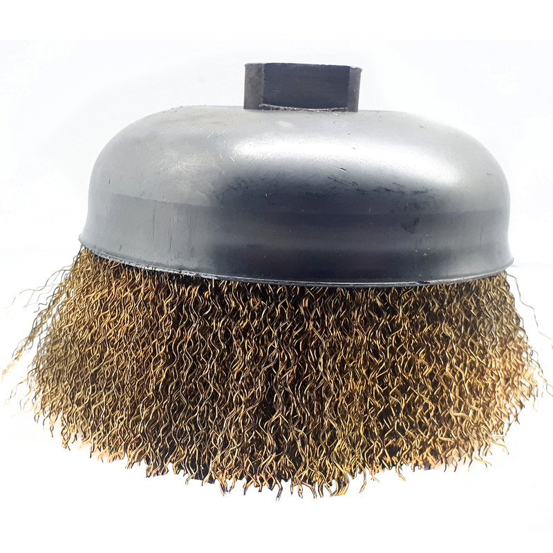 فرچه سیمی کاسه ای افشان 12