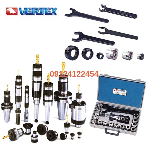 vertex collet holder and materials