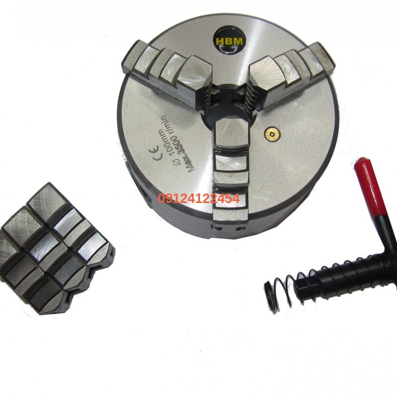100mm 3 jaw